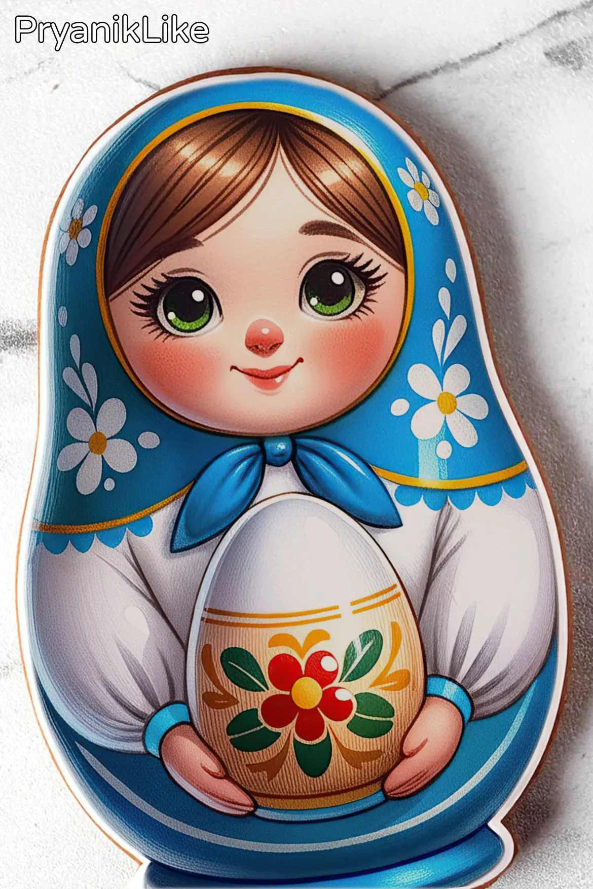 Пряник матрешка (ооооочень много)